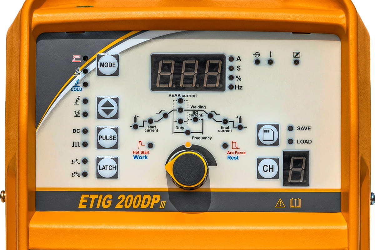 Аппарат аргонодуговой сварки HUGONG ETIG 200DP III (cold tack)